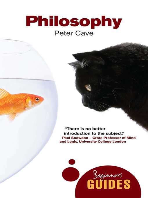 Title details for Philosophy by Peter Cave - Available